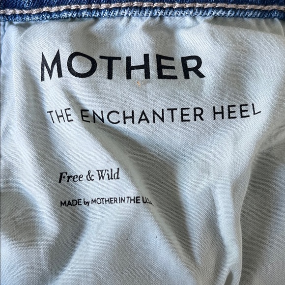 MOTHER Light Blue Flare Jeans - Picture 4 of 4